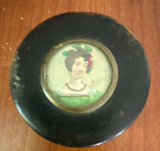 Antique 18th-19th century snuff box, hand painted excellent condition picture