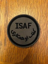 Genuine British Army ISAF arm patch from Afghanistan picture