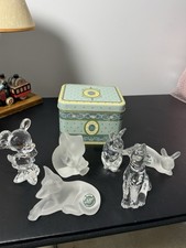 Vintage Lenox Crystal Classics Figurines Lot – 5 Pieces – Made in Germany picture