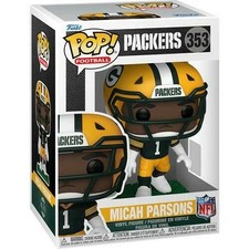 Funko Pop NFL: Micah Parsons (Green & Yellow Uniform) picture
