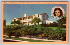 c1940s Home Jane Withers Westwood Village Los Angeles CA Postcard picture