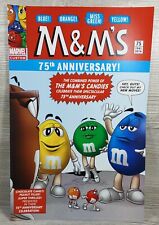 M&M'S 2016 Marvel Custom 75th Anniversary Multicolor Chocolate Candy Wall Poster picture