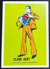 1974 National Periodical Warner Bros Wonder Bread - Clark Kent picture