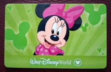 Walt Disney World Ticket Only For Collection Minnie Mouse. VF picture