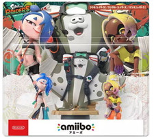 Presale amiibo Splatoon Raiders Set Deep Cut 14+ Japan New picture