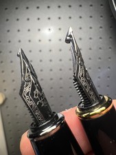 Calligraphy Fountain Pen with 2&3-Layer  Naginata Nib, Jinhao 159 barrel picture