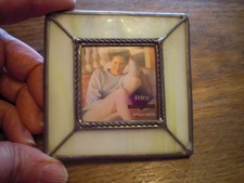 Fetco Green Stained Glass Style Small Picture Frame 3
