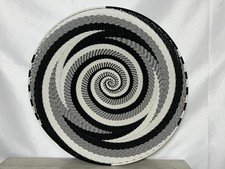 large hand weave south African Zulu wire basket 15