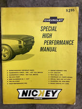 Rare Original 1969 Nickey Chevrolet Speed Equipment Perform. Catalog Chicago ILL picture