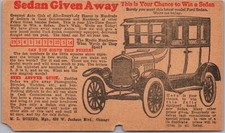 c1920s CHICAGO Mail Order Advertising Postcard
