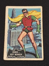 1966 - A&BC (UK version of Topps) - Black Bat Batman - ROBIN BOY WONDER - #2 picture