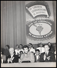 Rare Cuba Cuban Commander Che Guevara PERFECTO ROMERO 1960 PORTRAIT Photo  184 picture