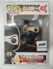 Funko Pop G.I. Joe Storm Shadow GTS Distribution Exclusive #43 With Protector picture