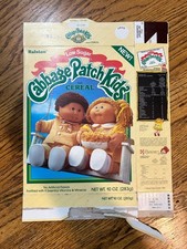 Ralston Cabbage Patch Kids Cereal Box 1985 picture