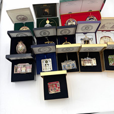 White House Historical Christmas Hanging Ornament Lot 14 picture
