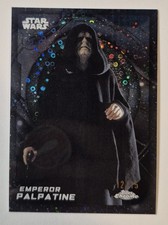 2026 Topps Chrome Star Wars Emperor Palpatine Galaxy Refractor /15 Return Jedi picture