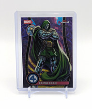 2026 Topps Finest Fantastic Four Doctor Doom Negative Zone NZ-025 Purple 63/75 picture