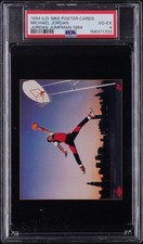 1994 UD NIKE POSTER CARDS JORDAN JUMPMAN 1984 MICHAEL JORDAN PSA 4 picture
