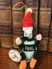 EneMan Fleet Enema Plush 4” Christmas Ornament. Mint Condition NWT picture