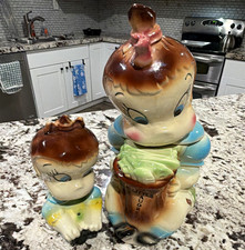 Vintage “LITTLE AUDREY” cookie jar and lolly pop holder/piggy bank picture
