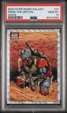 2023 Topps Chrome Star Wars Galaxy From The Depths Wave Refractor /99 PSA 10 picture