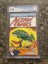 Action Comics:Facsimile Edition #1 CGC 9.8 Superman 1st App Pristine WP picture