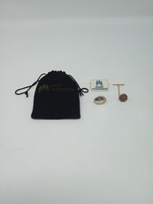 Vintage Kaiser Permanente Employee Pin Badge Brooch Lot w/ Bag picture