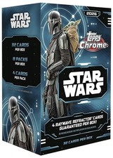2026 Topps Chrome Star Wars Value Blaster Box - READY TO SHIP picture