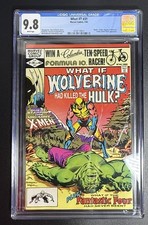 1982 WHAT IF WOLVERINE HAD KILLED THE HULK ISSUE 31 MARVEL COMIC - CGC 9.8 - NM+ picture