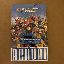 2023-24 Upper Deck DC Annual Hobby Box SEALED 🔥 picture