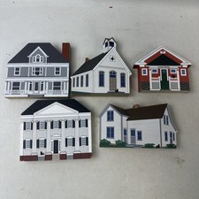 Lot Of The Cats Meow Buildings 1988 1996 1998 Have Some Wear Series VI XIV picture