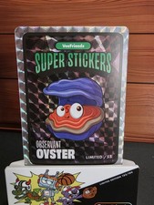 2025 VeeFriends Treasure Chest Super Stickers Observant Oyster Black /55 picture