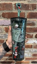 2026 Disney Parks Starbucks The Nightmare Before Christmas Jack 24oz Tumbler NEW picture