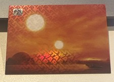 2025 Topps Chrome Star Wars Galaxy LogoFractor 25/77 Tatooine Cruise #29 picture
