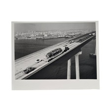 1971 U.S. Navy DSRV-1 Rescue Submarine Transport Photo San Diego Coronado Bridge picture
