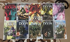 DOCTOR DOOM #1-10 NM COMPLETE SET 1st SOLO SERIES 2019 picture