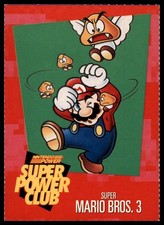 1988 Nintendo Power Super Power Club Power Cards Goomba Mario Bros 3 Card #6 picture