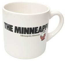 Vintage The Minneapple Minneapolis Minnesota Coffee Mug Ceramic White 12oz VTG picture