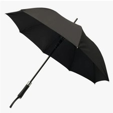 NEW OEM Maserati Black Walking Stick Umbrella w/ Storage Tube Ghibli Levante OEM picture
