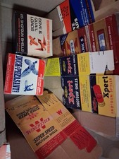 Vintage Cardboard Boxes From Shells For Decoration picture