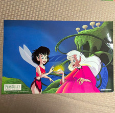 Vintage 1992 FernGully: The Last Rainforest Green Giant Promotional Poster – 12” picture