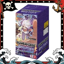 Japanese One Piece EB-04 Booster Box Egghead Crisis Toei Exclusive Art US STOCK picture