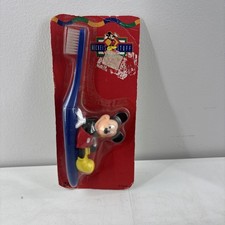 Vintage 1992 Disney Mickey Mouse Zoothbrush Toothbrush Mickeys Stuff For Kids picture