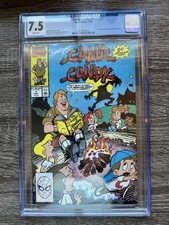 John Candy in Camp Candy #1 Marvel Comics 1990 CGC 7.5 White Pages Nice Display picture