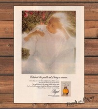 Pique Paula Kent Redken Perfume Woman Butterfly Ethereal Print Ad 1979 1970s picture