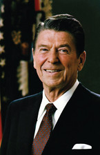 President Ronald Reagan Official Portrait 11x14 Republican Movie Photo Picture picture