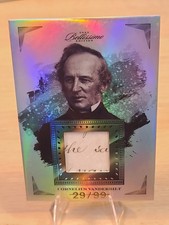 2023 Keepsake Bellissimo Edition Cornelius Vanderbilt Handwritten Relic /99 picture