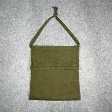 Vtg WWII US Army American Red Cross HBT Apron Ditty Bag Columbus Ohio Chapter picture