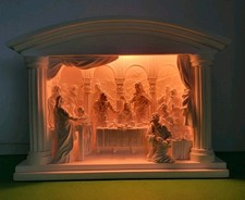 Department 56 Inspirational Lighted Silhouette The Last Supper Scene - 13