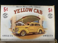 Vintage Yellow Cab Cigar Box Rare Collectible *Hard To Find* picture